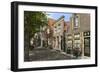 Street of Uniquely Individual Dutch Houses, Zuider Havendijk, Enkhuizen, North Holland, Netherlands-Peter Richardson-Framed Photographic Print