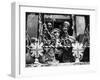 Street Party for Coronation of Queen Elizabeth Ii-Staff-Framed Photographic Print