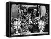 Street Party for Coronation of Queen Elizabeth Ii-Staff-Framed Stretched Canvas