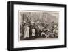 Street Party for the Coronation of George V. Held at Acland Street, Limehouse, London-null-Framed Photographic Print