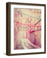 Street Party-Ingrid Beddoes-Framed Art Print