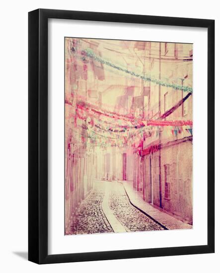 Street Party-Ingrid Beddoes-Framed Art Print