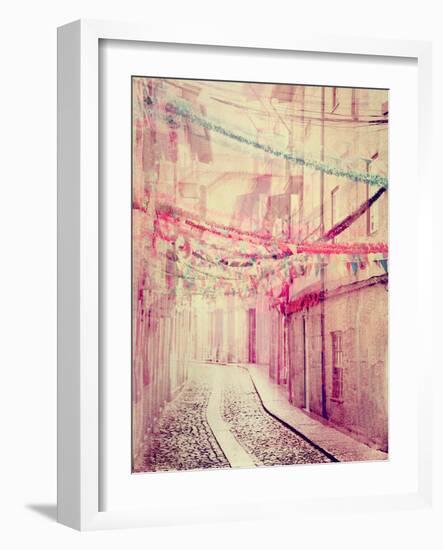 Street Party-Ingrid Beddoes-Framed Art Print