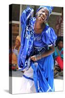 Street Performer, Havana, Cuba-null-Stretched Canvas