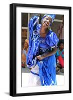 Street Performer, Havana, Cuba-null-Framed Photographic Print