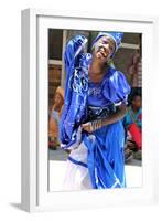 Street Performer, Havana, Cuba-null-Framed Photographic Print