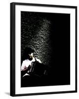 Street Performer-David Ridley-Framed Photographic Print