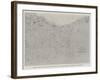 Street Plan of the British, French, and Part of the American Concessions at Shanghai-null-Framed Giclee Print