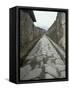 Street, Pompeii, Campania, Italy-Michael Newton-Framed Stretched Canvas