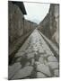 Street, Pompeii, Campania, Italy-Michael Newton-Mounted Photographic Print