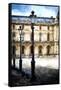 Street Royal Lamps Le Louvre-Philippe Hugonnard-Framed Stretched Canvas