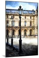 Street Royal Lamps Le Louvre-Philippe Hugonnard-Mounted Giclee Print