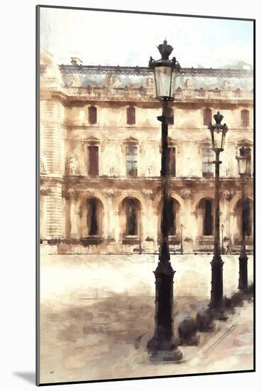 Street Royal Lamps-Philippe Hugonnard-Mounted Giclee Print