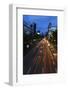 Street, Rush-Hour Traffic, Mobility, Dusk, Theodor-Heuss-Allee-Axel Schmies-Framed Photographic Print