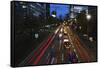 Street, Rush-Hour Traffic, Mobility, Dusk, Theodor-Heuss-Allee-Axel Schmies-Framed Stretched Canvas