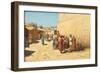 Street Sale in Central Asia, 1902-Richard Karl Sommer-Framed Giclee Print