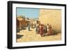 Street Sale in Central Asia, 1902-Richard Karl Sommer-Framed Giclee Print