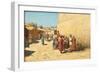 Street Sale in Central Asia, 1902-Richard Karl Sommer-Framed Giclee Print