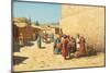 Street Sale in Central Asia, 1902-Richard Karl Sommer-Mounted Giclee Print