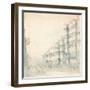 Street Scene, 1843-Samuel Bilston-Framed Giclee Print