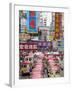 Street Scene and Mini Bus Station, Mong Kok, Kowloon, Hong Kong, China, Asia-Gavin Hellier-Framed Photographic Print