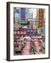 Street Scene and Mini Bus Station, Mong Kok, Kowloon, Hong Kong, China, Asia-Gavin Hellier-Framed Photographic Print