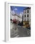 Street Scene and the Dome of the Basilica of Sacre Coeur, Montmartre, Paris, France, Europe-Gavin Hellier-Framed Photographic Print