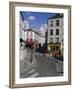 Street Scene and the Dome of the Basilica of Sacre Coeur, Montmartre, Paris, France, Europe-Gavin Hellier-Framed Photographic Print