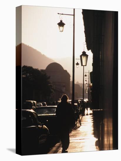 Street Scene, Antigua, Guatemala-Merrill Images-Stretched Canvas