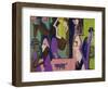 Street Scene at Dusk, 1929-Ernst Ludwig Kirchner-Framed Giclee Print