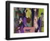 Street Scene at Dusk, 1929-Ernst Ludwig Kirchner-Framed Giclee Print