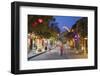 Street Scene at Dusk, Hoi An, Quang Nam, Vietnam, Indochina, Southeast Asia, Asia-Ian Trower-Framed Photographic Print