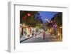 Street Scene at Dusk, Hoi An, Quang Nam, Vietnam, Indochina, Southeast Asia, Asia-Ian Trower-Framed Photographic Print