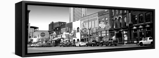 Street Scene at Dusk, Nashville, Tennessee, USA-null-Framed Stretched Canvas