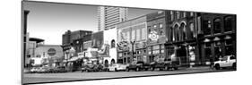 Street Scene at Dusk, Nashville, Tennessee, USA-null-Mounted Photographic Print