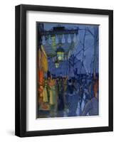 Street Scene, at Five in the Afternoon, 1887-Louis Anquetin-Framed Giclee Print