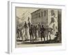 Street Scene at Gibraltar-null-Framed Giclee Print