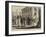 Street Scene at Gibraltar-null-Framed Giclee Print