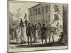 Street Scene at Gibraltar-null-Mounted Giclee Print