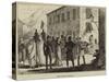 Street Scene at Gibraltar-null-Stretched Canvas