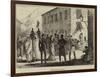 Street Scene at Gibraltar-null-Framed Giclee Print