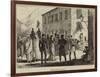 Street Scene at Gibraltar-null-Framed Giclee Print