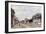 Street Scene at Marly, 1876-Alfred Sisley-Framed Giclee Print