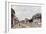 Street Scene at Marly, 1876-Alfred Sisley-Framed Giclee Print