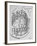 Street scene at Montparnasse boulevard, Paris, France-Richard Lawrence-Framed Photographic Print