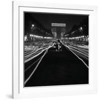 Street Scene at Night, 1950-Paul Almasy-Framed Giclee Print