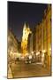 Street Scene at Night, Prague, Czech Republic, Europe-Angelo Cavalli-Mounted Photographic Print