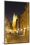 Street Scene at Night, Prague, Czech Republic, Europe-Angelo Cavalli-Mounted Photographic Print