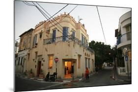 Street Scene at the Trendy Neve Tzedek Neighbourhood, Tel Aviv, Israel, Middle East-Yadid Levy-Mounted Photographic Print