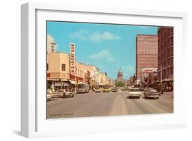 Street Scene, Austin, Texas-null-Framed Art Print